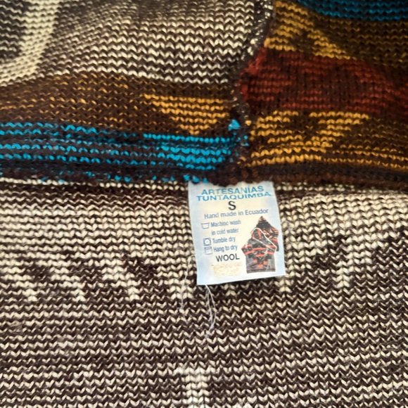 Women’s Brown Aztec jacket size S - Picture 5 of 6